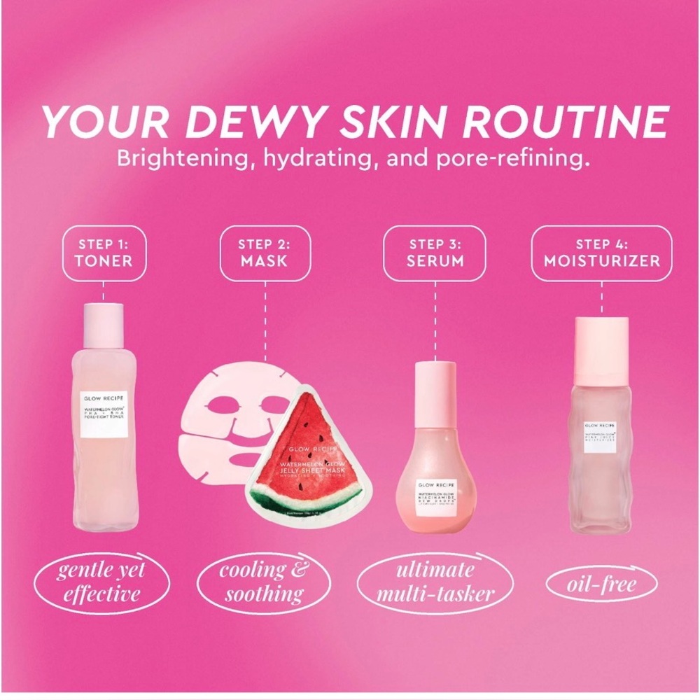 Glow Recipe Watermelon Glow Dewy Skin Routine - Picture 6 of 6